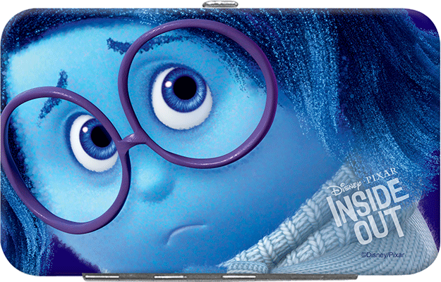 Inside Out Credit Card Holder Sadness