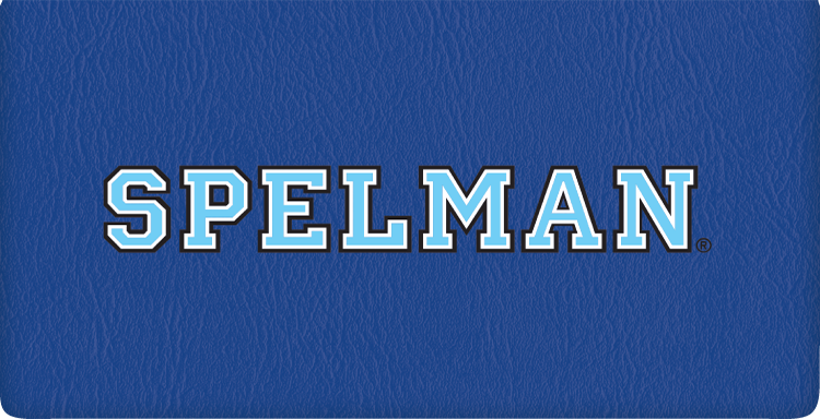 This checkbook cover shows your undeniable devotion to Spelman College!