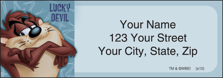 Taz Address Labels Set of 210