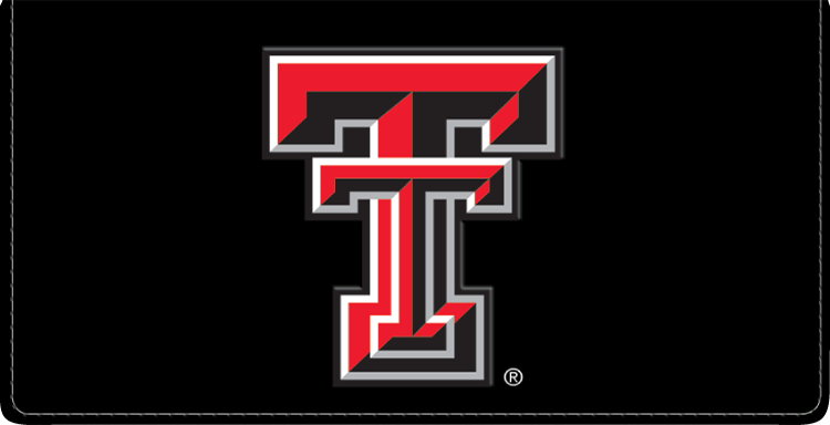 Texas Tech Raiders Logo Checkbook Cover