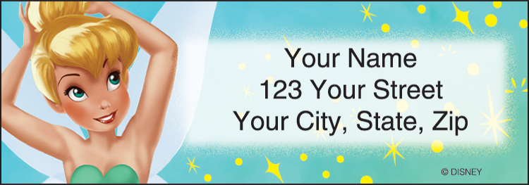 Tinker Bell Address Labels Set of 210