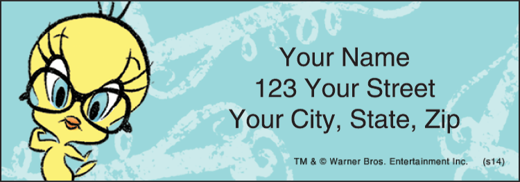 Totally Tweety Address Labels Set of 210