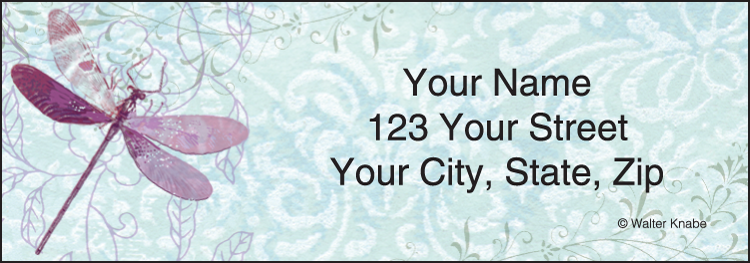 Zen Address Labels Set of 210