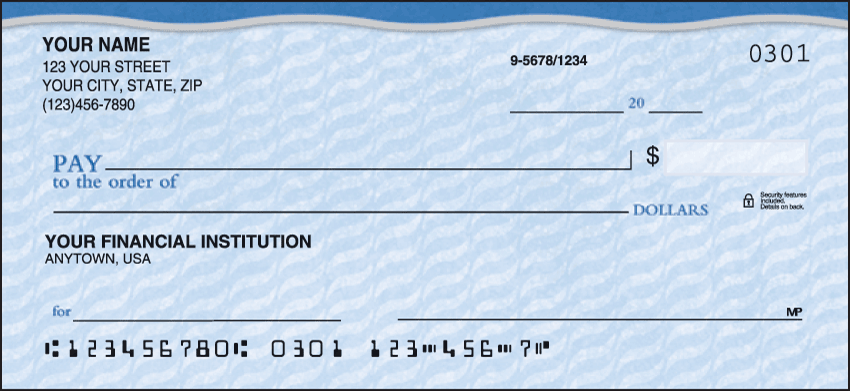 Admiral Classic Personal Checks 1 Box Singles