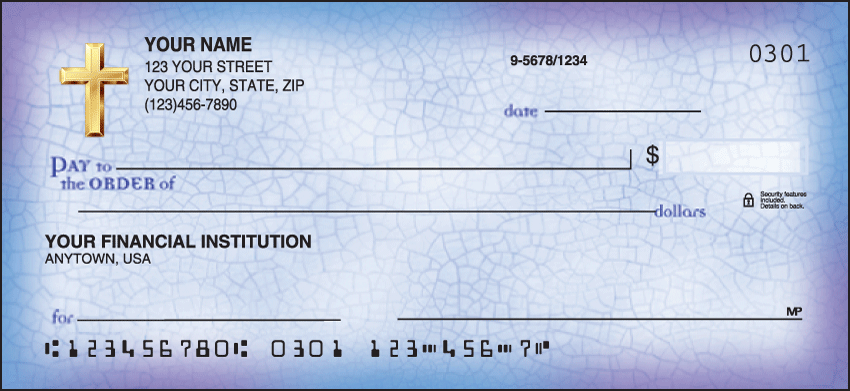 Believe Religious Personal Checks - 1 Box - Singles