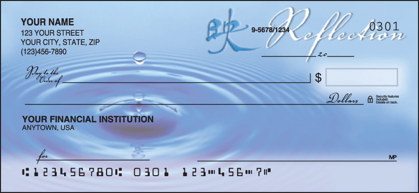 Natural Inspirations Scenic Personal Checks - 1 Box - Duplicates