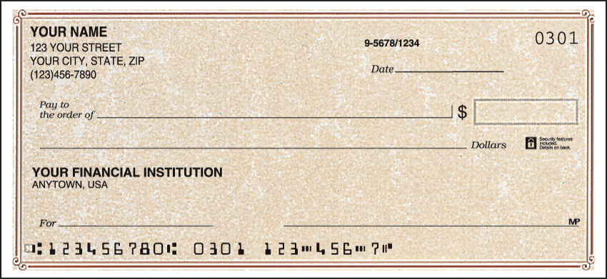 Parchment Classic Personal Checks - 1 Box - Singles