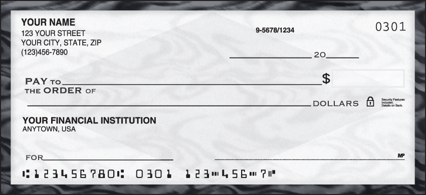 Classic Personal Bank Checks